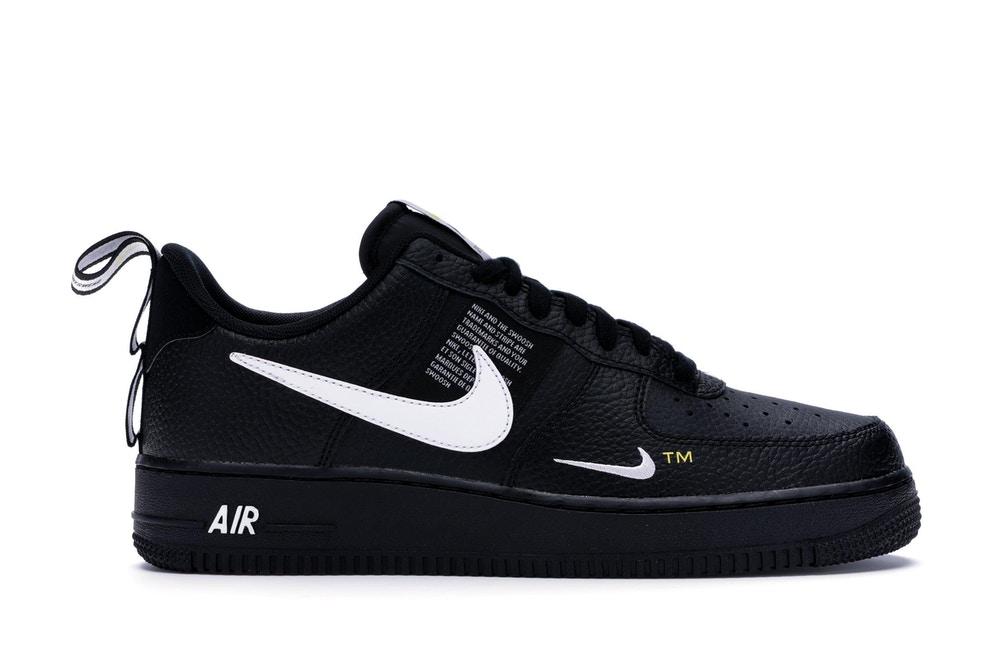 NIKE AIR FORCE 1 LOW UTILITY "BLACK/WHITE"