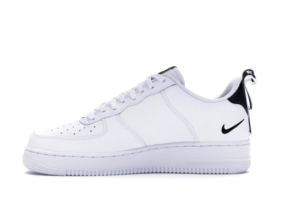 NIKE AIR FORCE 1 LOW UTILITY "WHITE/BLACK"