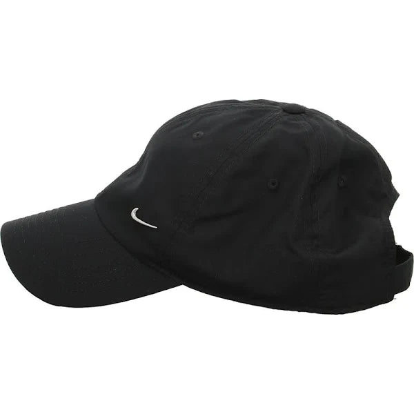 NIKE CAP DRI-FIT CLUB METAL SWOOSH "BLACK"