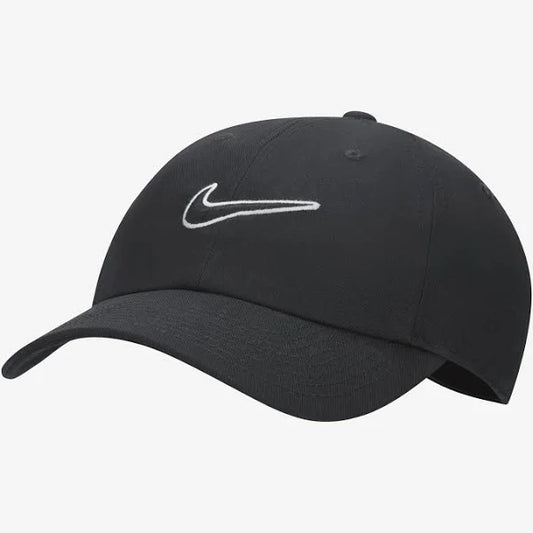 NIKE CLUB SWOOSH CAP "BLACK"