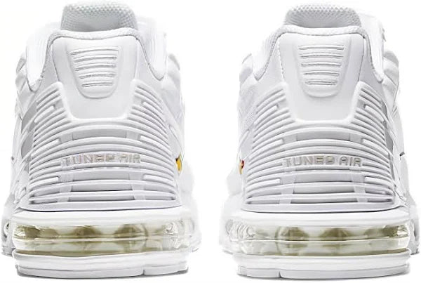 NIKE AIR MAX PLUS III "TRIPLE WHITE"