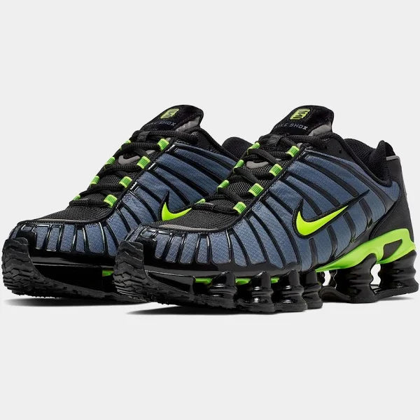 NIKE SHOX TL "BLUE/GREEN/BLACK"