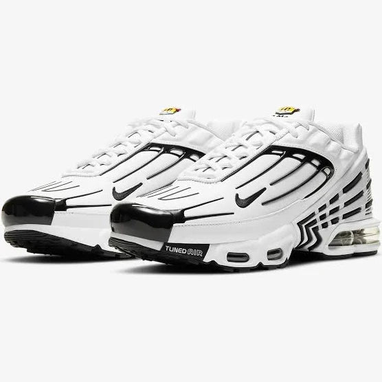 NIKE AIR MAX PLUS III "WHITE/BLACK"