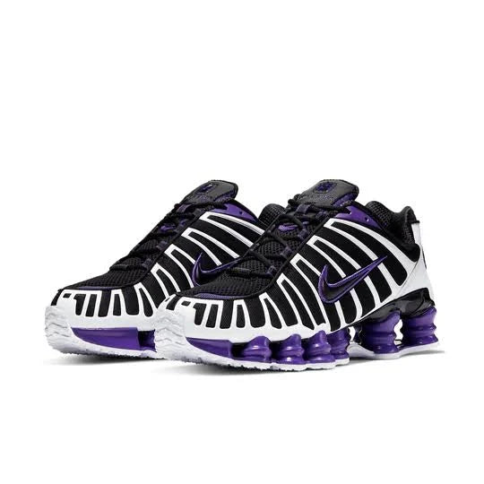 NIKE SHOX TL "BLACK/PURPLE/WHITE"