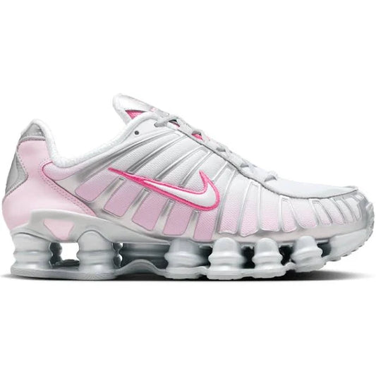 NIKE SHOX TL "METALLIC PLATINUM PINK TINT"