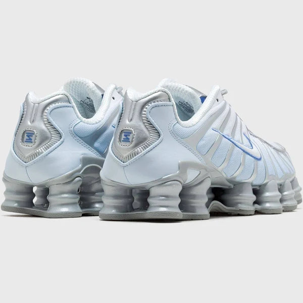 NIKE SHOX TL "METALLIC PLATINUM BLUE TINT"