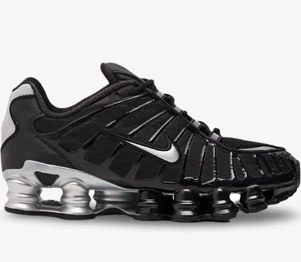 NIKE SHOX TL "BLACK METALLIC SILVER"