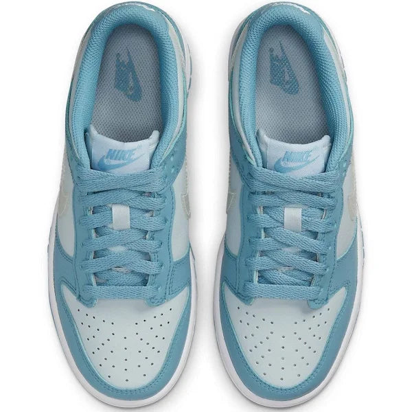 NIKE DUNK LOW "CLEAR SWOOSH/BLUE"