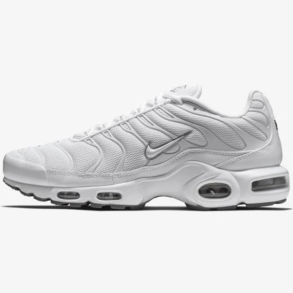 NIKE AIR MAX PLUS "TRIPLE WHITE"