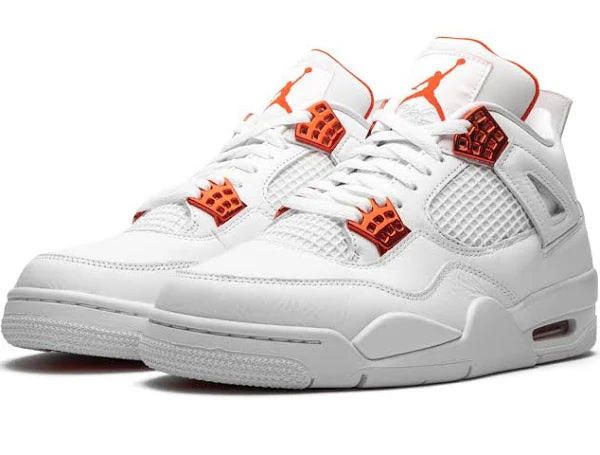 AIR JORDAN 4 RETRO "METALLIC PACK - ORANGE"